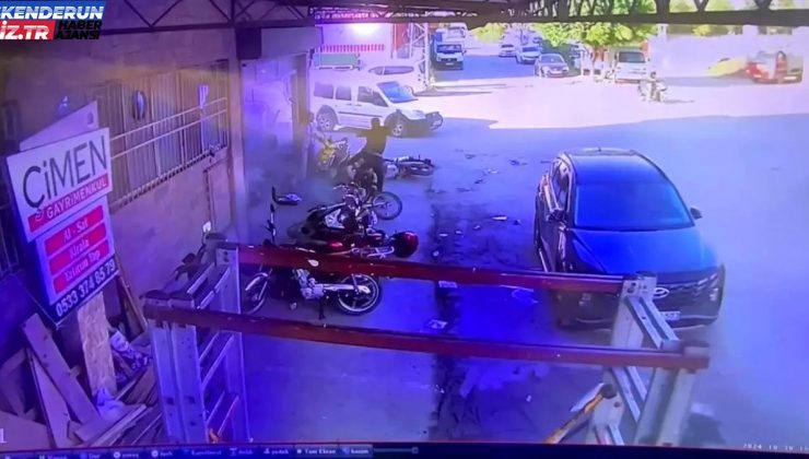 Hatay’daki Kaza Anında Farklı Olay: Yaralıya Yardım Yerine Motosiklete Koştu